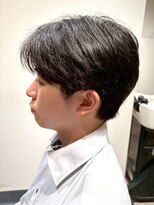 エムエイチザバーバー 本町(MH THE BARBER)&nbsp;ナチュラルマッシュショート【北浜・堺筋本町・淀屋橋】