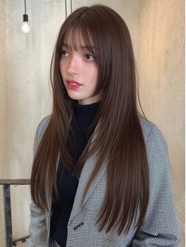 メゾンイデアル(maison Ideal) 小顔見せ抜群◎顔まわりレイヤーロング