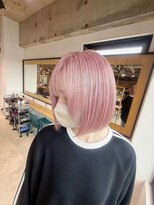 ゲーム 船橋店(GAME)&nbsp;ブリーチ/ふんわりピンクカラー/ボブ/ハイトーン/船橋
