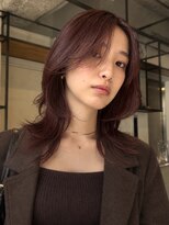 フィルムス 銀座(FILMS)&nbsp;くびれレイヤー/オリーブベージュ/顔周り/シースルー/銀座