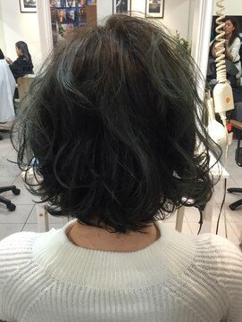 ペネロープ(Penelope) 【新宿PENELOPE】モスグリーンハイライト  担当RYO