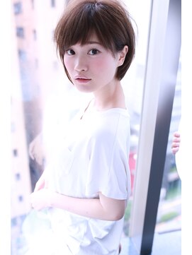 クラウドゼロ(Cloud zero) 大人かわいいモーブカラー小顔ショートボブ【Cloud zero】