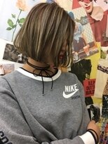 トロニー(TLONY)&nbsp;TLONY渋谷hori ミニボブハイライト