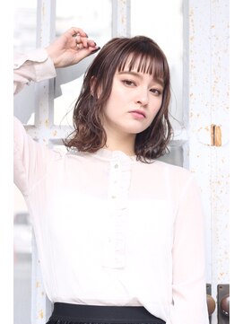 ティメレ 神戸三宮(Timere) 小顔くびれ外ハネボブ×色っぽ美髪フリンジウェーブ