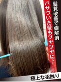 《髪質改善》パサつく髪に潤いを取り戻す！ヘアエステロング美髪