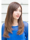 【美容室ふつき】☆伸ばしかけセンターパート☆