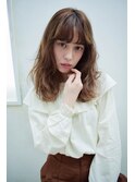 ヘアスタイリング/小顔/大人かわいい/小顔/斜めバング