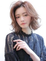 アグ ヘアー ピース 浜松高丘店(Agu hair peace) 《Agu hair》プリカール風ボブで女っぽ◎