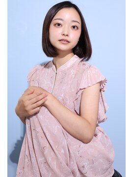 アッシュ たまプラーザ店(Ash) シンプルローグラデーションボブ