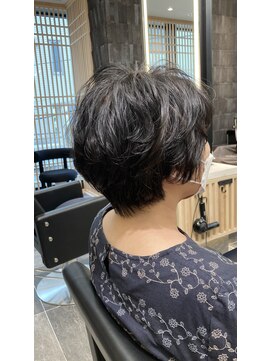 ラテ 渋谷(LATTE) ふんわりパーマショート