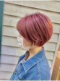 丸みピンクショート　appri藤井