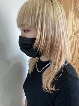 アムバイハーティエスト(AMME by HEARtiest) ウルフカット×ハイトーン