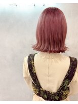 ブロンド(Blonde.) ピンクカラー☆ボブ