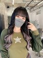 スラップス(SLAPS.) エクステでデザインカラー☆イヤリングカラー/インナーカラー