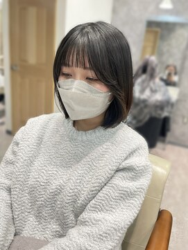 フォンド 津田沼(fond.) タッセルボブ×ナチュラルブラウン