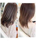 ファイブボックスヘアー 広島(five vox hair) エイジングケアカラー ベージュ