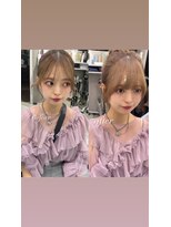 リリー(Lilley) 天神韓国ヘア×前髪×顔まわりカット