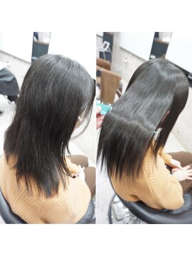 ヘアテリア リュウ 大塚(hair teria ryu) 縮毛矯正/髪質改善/艶髪ストレート