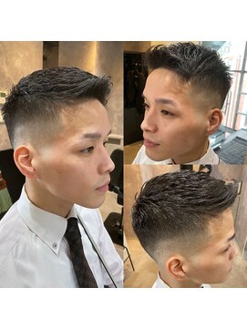メグロバーバーショップロッポンギ 目黒六(MEGURO BARBER SHOP 6PPONGI) ビジネスショート