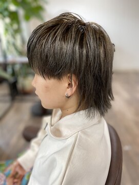 ヘア ナヴォーナ 大浦店(hair NAVONA) マッシュウルフ