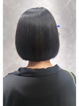 モアナ バイ ヘッドライト 沖縄東崎店(Moana by HEADLIGHT) Moana[東崎]#ミニボブ#ボブ#艶髪20代30代40代50代