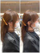 エレノア トーキョー 恵比寿(ELEANOAH TOKYO)&nbsp;韓国風顔周りカット くびれヘア