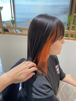 エニィ 池袋西口(Any) デザインカラー/レイヤーカット/ウェットヘア/オリーブベージュw