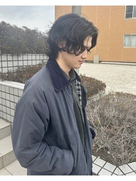 エントラスト(en+trust) men's wolf perm