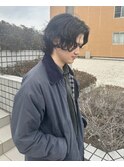 men's wolf perm