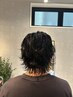 【田中指名限定クーポン】メンズカット＋各種パーマ＋アロマスパ