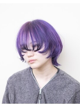 ルプラ ブリリアント(le-pla brilliant) ウルフ/ダブルカラー/ラベンダー/パープル/レイヤーカット/豊橋