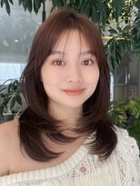 フォト イケブクロ(foto IKEBUKURO)&nbsp;ミディアムレイヤーカット/似合わせカット/髪質改善/顔周り/池袋