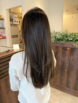 オーバルヘアー(OVAL hair)&nbsp;ナチュラルハイライト/ブラウンベージュ/ストレートロング