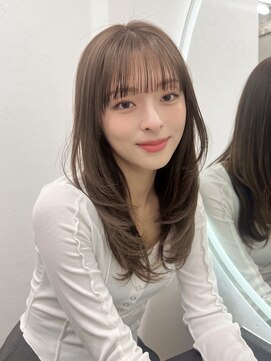 ガーデン 渋谷(GARDEN) ミディアムレイヤー/レイヤーカット/顔まわりカット/ワンカール