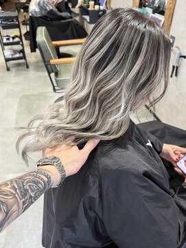 サニー 渋谷(SUNNY) バレイヤージュ、ハイライト、レイヤー、ブリーチ、ダブルカラー