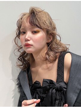 モニカ(MONIQA) milk tea beige×design color