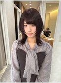 ナチュラルカラーミディアムウルフ【広島/本通】