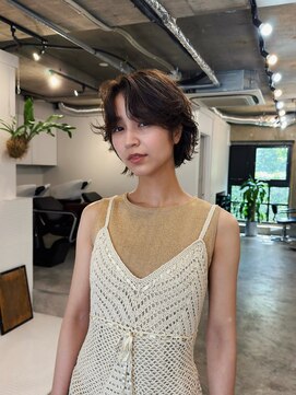 ヒュージ 表参道(huge) ショートボブ/ボブパーマ/ニュアンスパーマ/20代30代