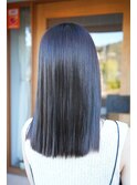 ★美髪ストレートヘア＃髪質改善＃縮毛矯正＃透明感カラー