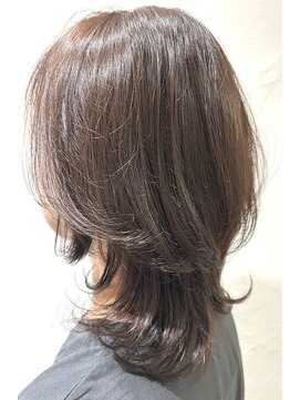 美容室 スタジアム(Stadium) 髪質改善 ミディアムウルフ