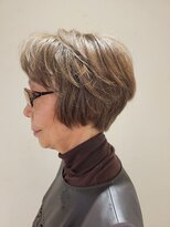 松本平太郎美容室 国立店 40代50代60代70代×グラボブ×イノアカラー×ハイライト