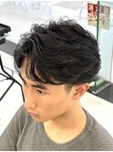 フェザーパーマ/ニュアンスパーマ/毛流れパーマ