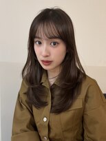 ノイ 銀座(noi)&nbsp;顔周りレイヤーカットべージュカラーくびれレイヤーカット