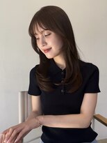 ノイ 銀座(noi) 顔周りレイヤーカットべージュカラーくびれレイヤーカット