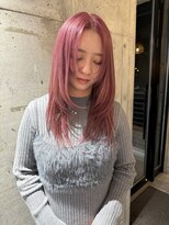 ヌー ノエラ(nu Noella) 色落ちも楽しめるコットンピンク【山本】7/29