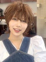 グリーンミドル(GREEN middle)&nbsp;ショートウルフ/ニュアンスパーマ/顔周りレイヤー/ウルフパーマ