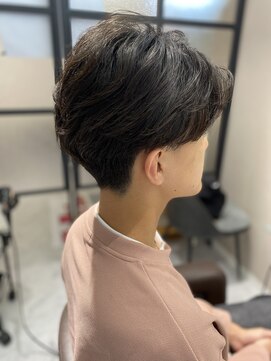 あお へあさろん 高校生ステキなパーマ