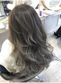 外国人風バレイヤージュ!デザインカラーはお任せください!