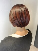 シェル 吉祥寺(shell)&nbsp;ピンクレッド☆美フォルムミニボブ