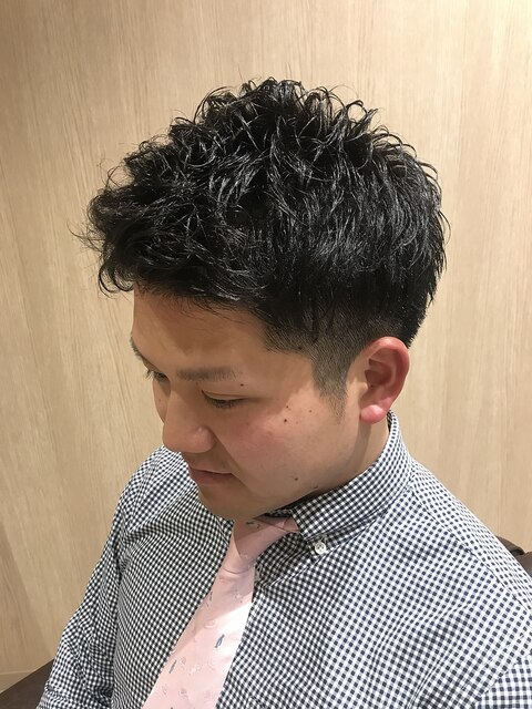 決まる男のビジネスパーマ